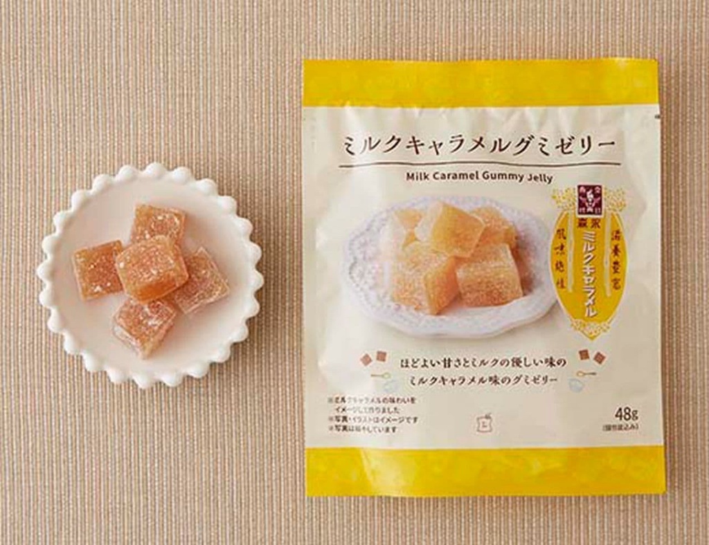 日本??濃醇奶香焦糖軟糖果凍48g