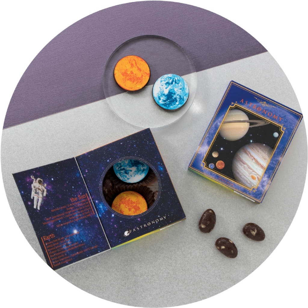 日本??宇宙星球巧克力禮盒