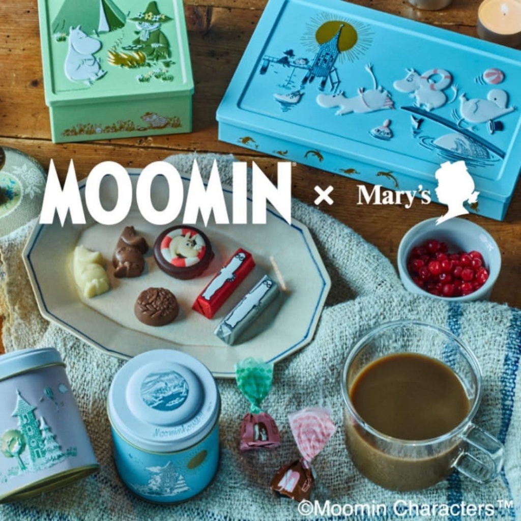 日本??姆明 x Mary’s 快樂巧克力限量系列