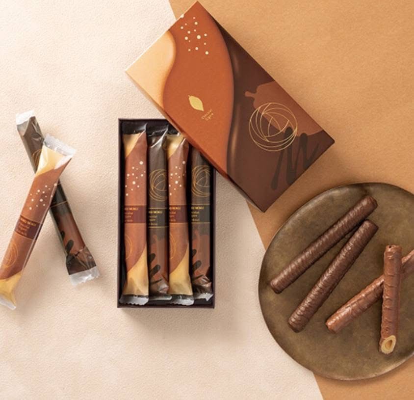 日本??YOKU MOKU限定醇香雙色可可蛋卷禮盒