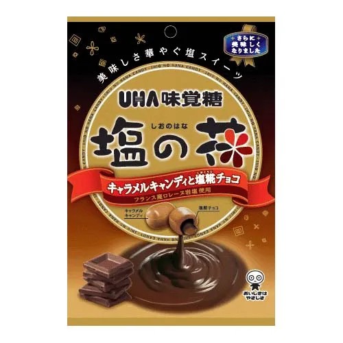 垃渡日本??UHA味覺糖·鹽之華焦糖巧克力糖80g