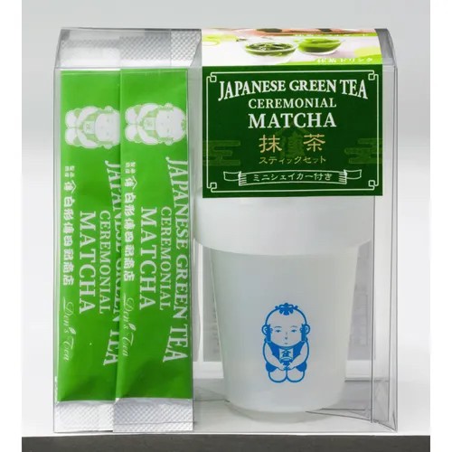 700503日本??正宗抹茶隨身包＆迷你搖搖杯組