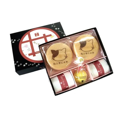 942205日本??上尾製菓 貓咪和菓子禮盒