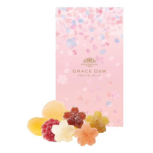 日本??春季限定Grace Dew 花漾果凍禮盒22入
