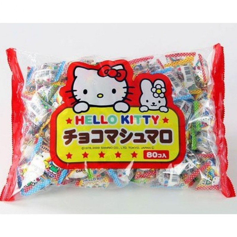 日本eiwa 卡通圖案棉花糖80入