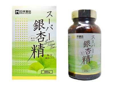 日本??藥王?銀杏精300粒