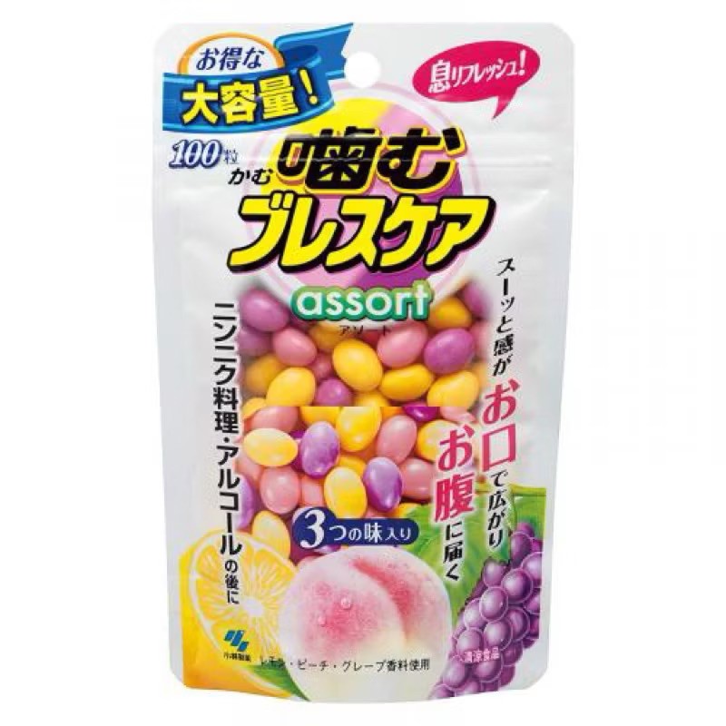 日本🇯🇵清新口氣綜合水果軟糖100顆