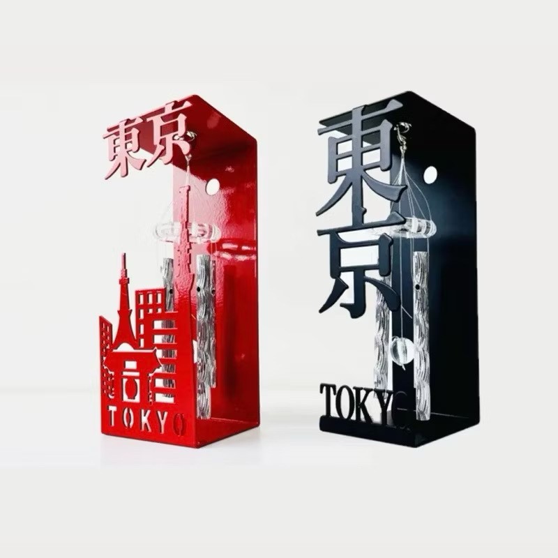 日本??東京風格磁吸式迷你風鈴