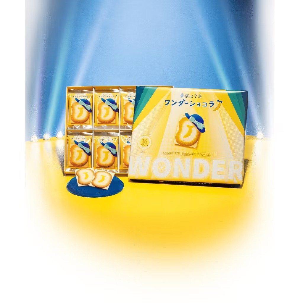 日本🇯🇵東京香蕉巧克力夾心餅乾禮盒16枚 入