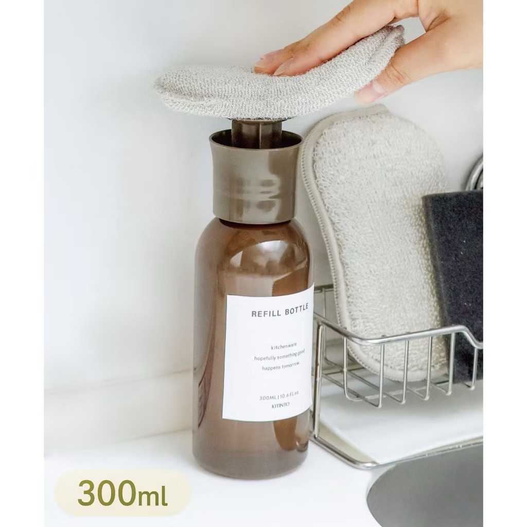 日本🇯🇵廚房神器！輕鬆按壓洗碗瓶300ml