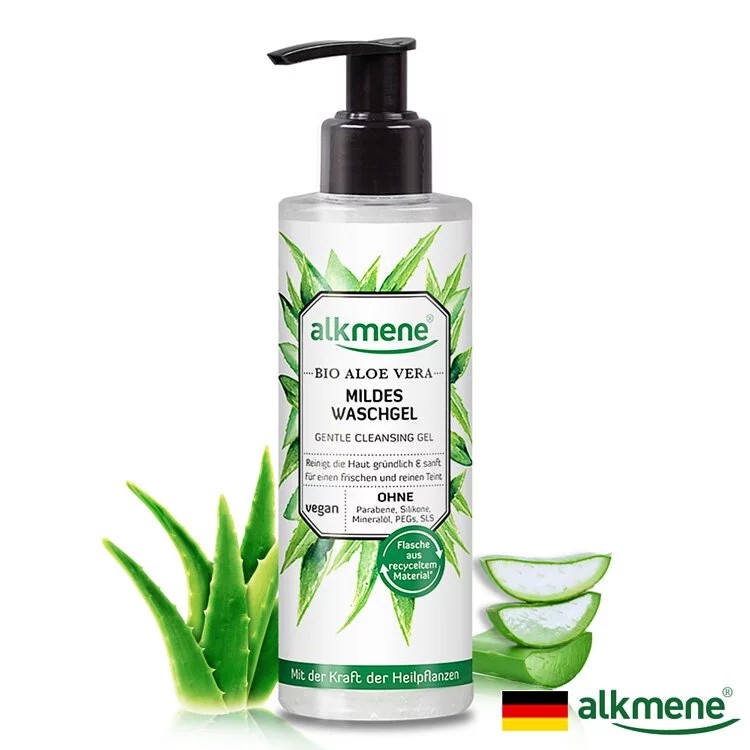 德國alkmene歐珂蔓 蘆薈清爽控油潔面凝膠 180ml