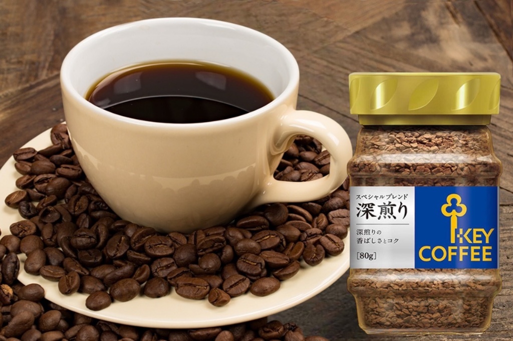 日本??KEY COFFEE 特調即溶咖啡 80g✔