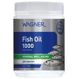 紐西蘭 Wagner Fish Oil 1000 瓦格納深海魚油膠囊 400顆