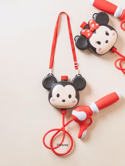 韓國??? 迪士尼米奇&米妮 戶外趣味背包水槍 ?