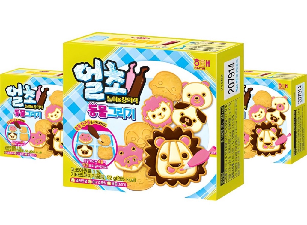 韓國??? HAITAI 海太 DIY巧克力風味餅乾