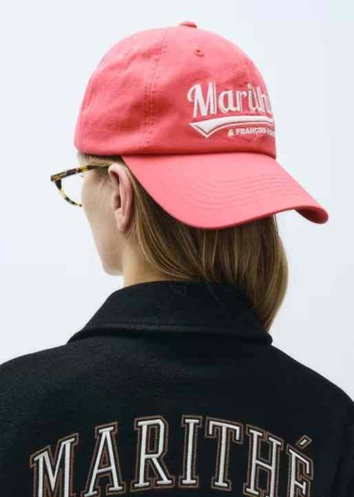 韓國??MARITHE 復古LOGO棒球帽