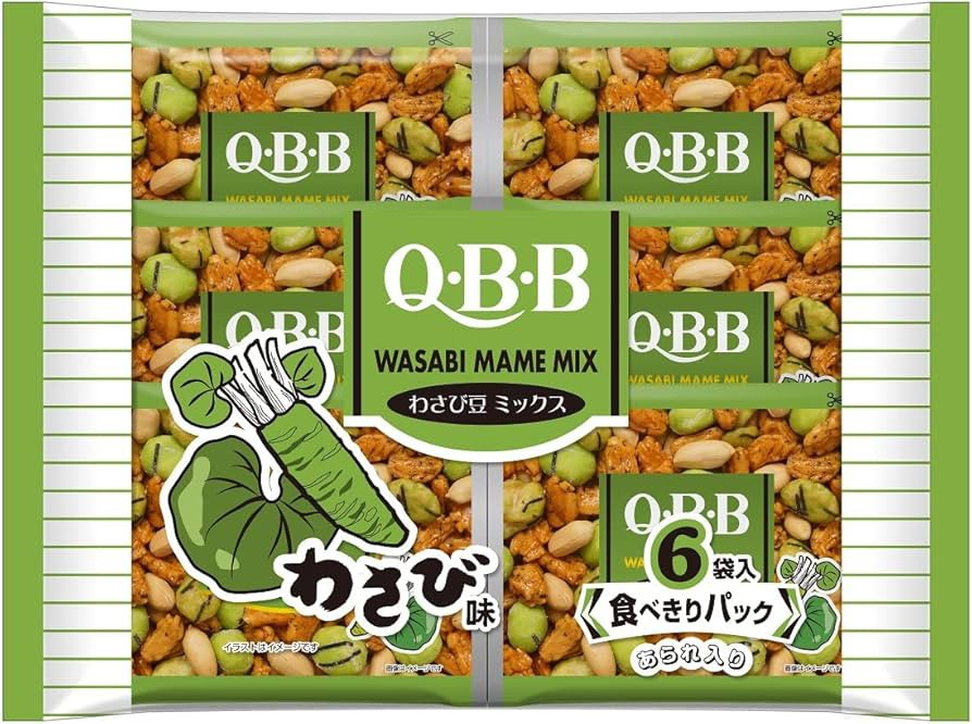 日本??? QBB 綜合豆果子系列 6入獨立包裝 ?✨