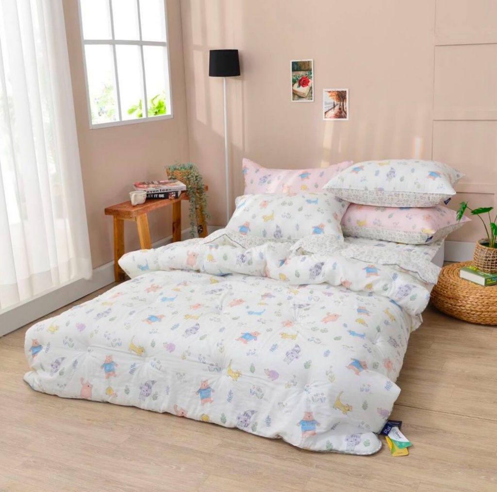 韓國🇰🇷童話森林動物天絲四季被