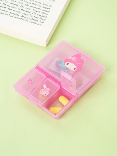 韓國🇰🇷Sanrio卡通分隔式隨身藥盒