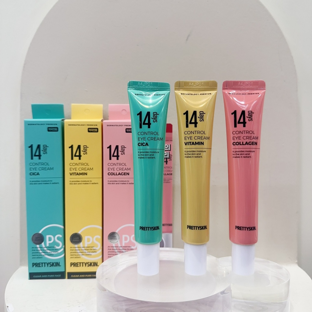 韓國🇰🇷【PRETTYSKIN】14 Step 控油亮眼修護眼霜系列30ml