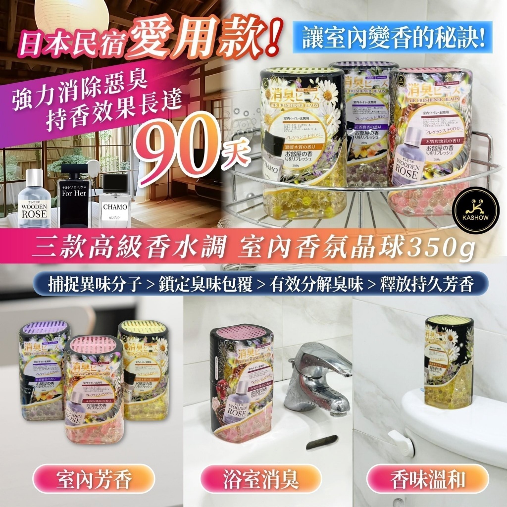 ?日本民宿愛用款！爆款NO.1室內香氛晶球系列?350g《一組兩罐》