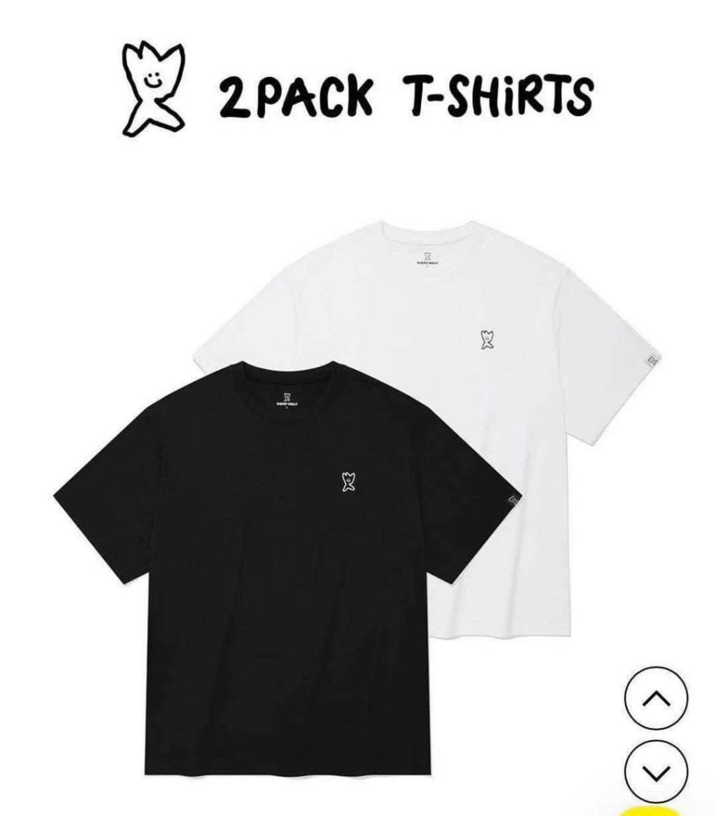 韓國🇰🇷Wacky Willy 小標涼感短袖T恤兩件組