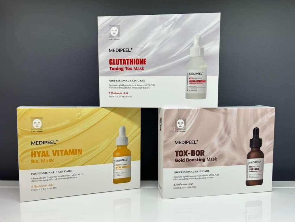 韓國?? MEDIPEEL美蒂菲 最新 精華面膜-升級版（25ml一盒十片）