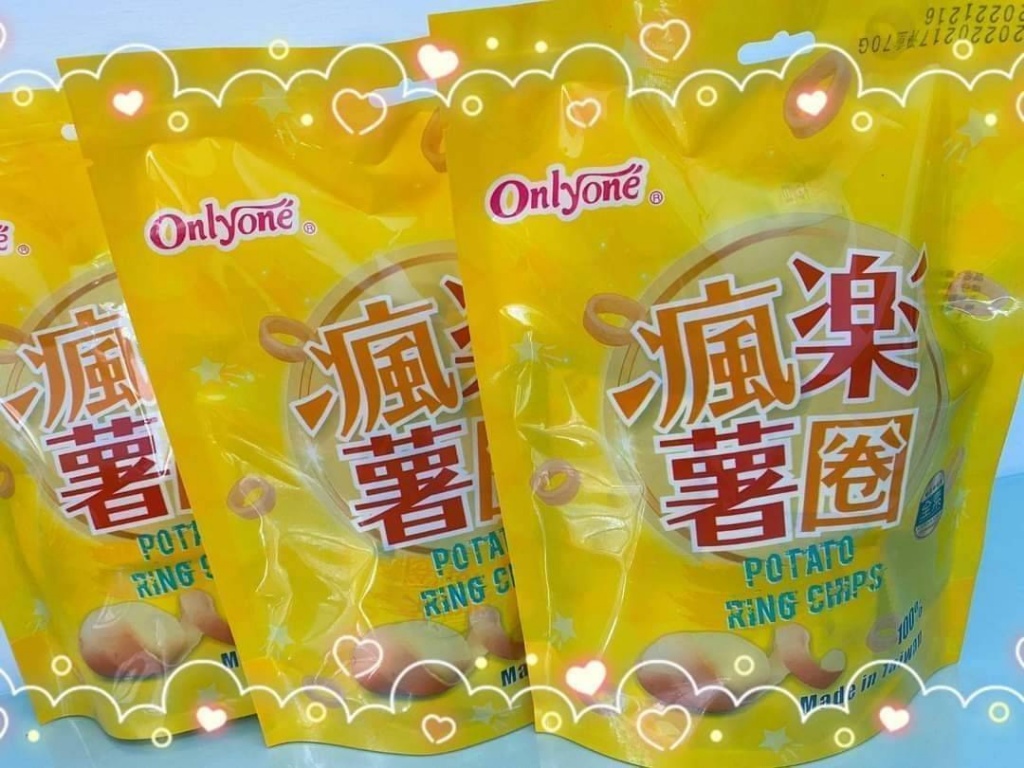 ✨瘋樂薯圈?70g《一組2包》