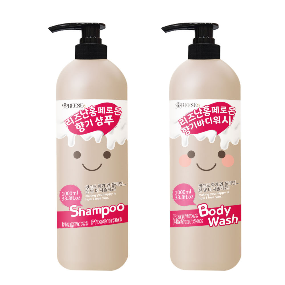 REESE 難哄費洛蒙洗髮精／沐浴乳