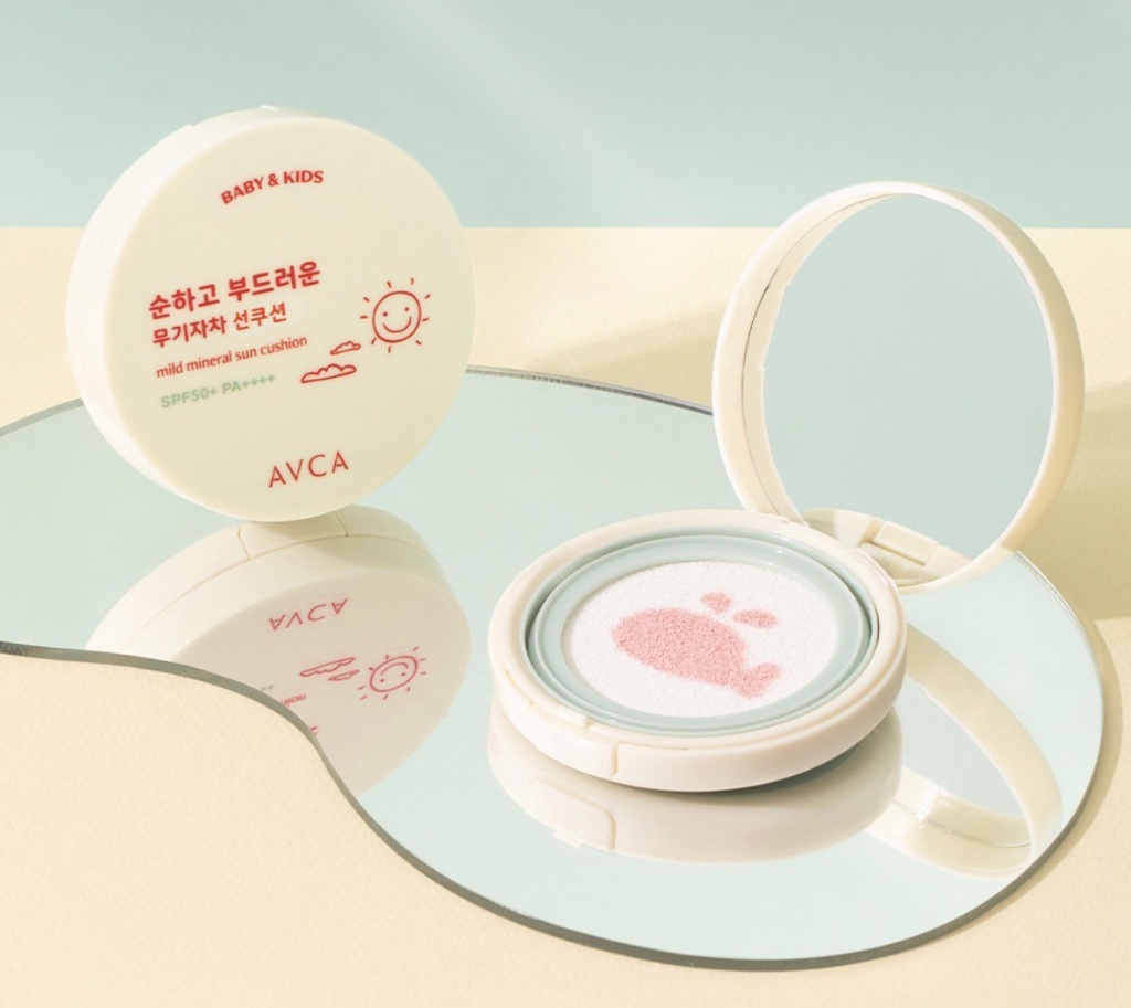 韓國 AVCA 溫和礦物低敏抗刺激防曬氣墊 13g