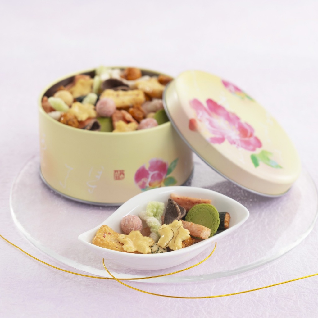 日本??小倉山莊和菓繪語 綜合米果禮盒