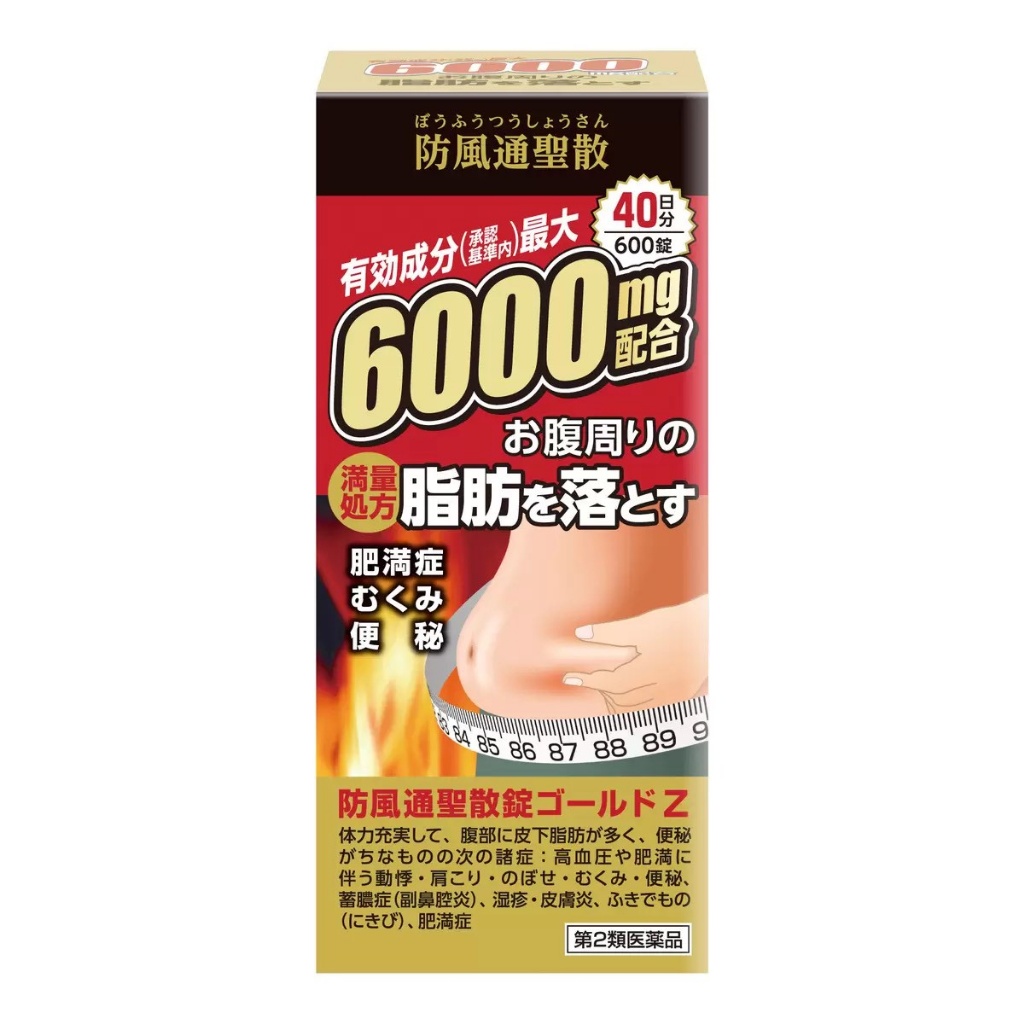 日本🇯🇵防風通聖散錠 GOLD Z（600錠／約40日份）