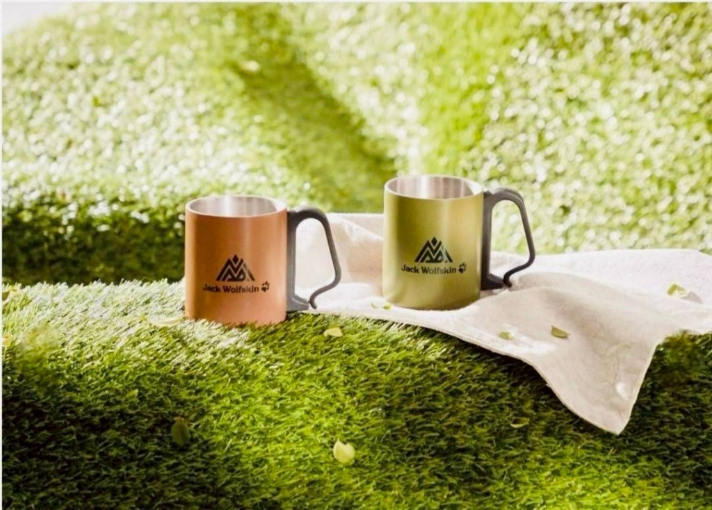 飛狼居遊不鏽鋼吊扣對杯組