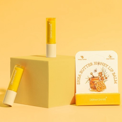 韓國 DERMASHARE 乳木果蜂蜜潤唇膏 3.8g