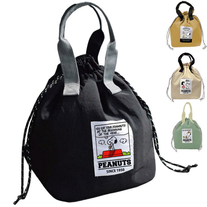 547446日本🇯🇵正版 SNOOPY 史努比 保溫保冷束口袋