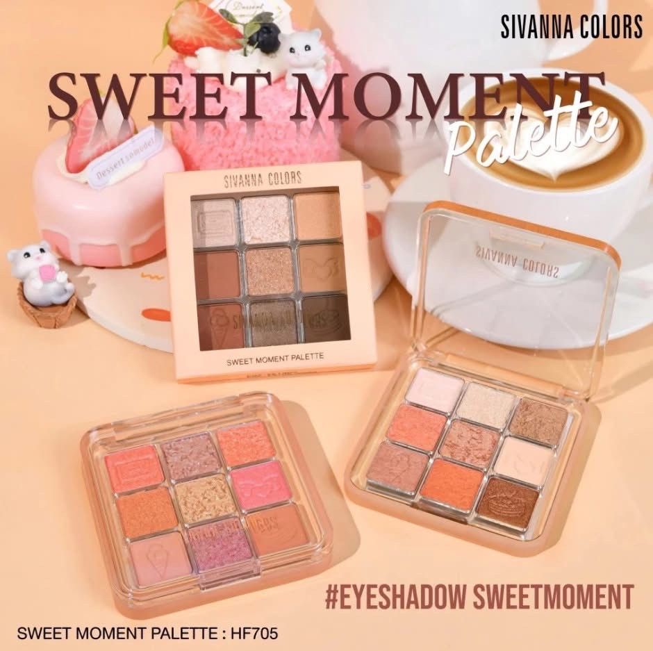 泰國🇹🇭Sivanna Colors 甜蜜時刻九色眼影盤