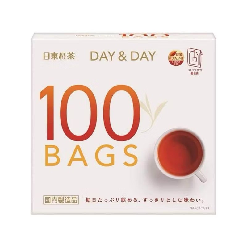 日本🇯🇵日東紅茶 DAY & DAY 經典紅茶包（100包入）