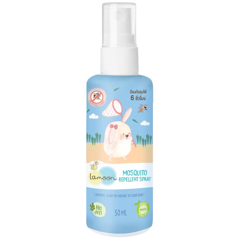 泰國🇹🇭Lamoon 有機兒童防蚊噴霧 30ml（無DEET配方）