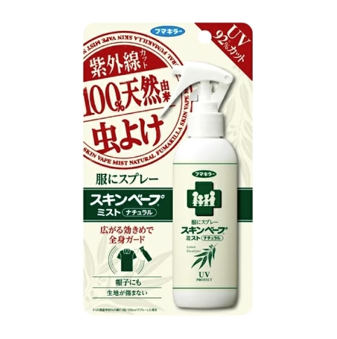 日本Skin Vape Mist 天然防紫外線驅蟲噴霧100ml