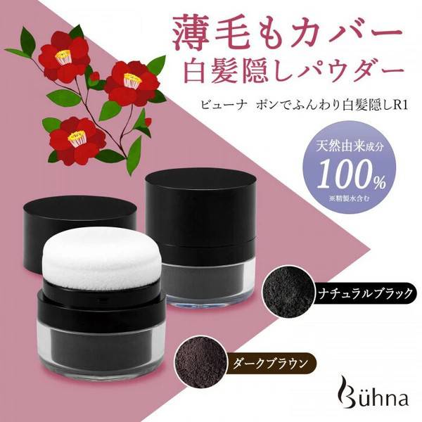 日本Buhna PoNde 蓬鬆白髮遮蓋粉 8g