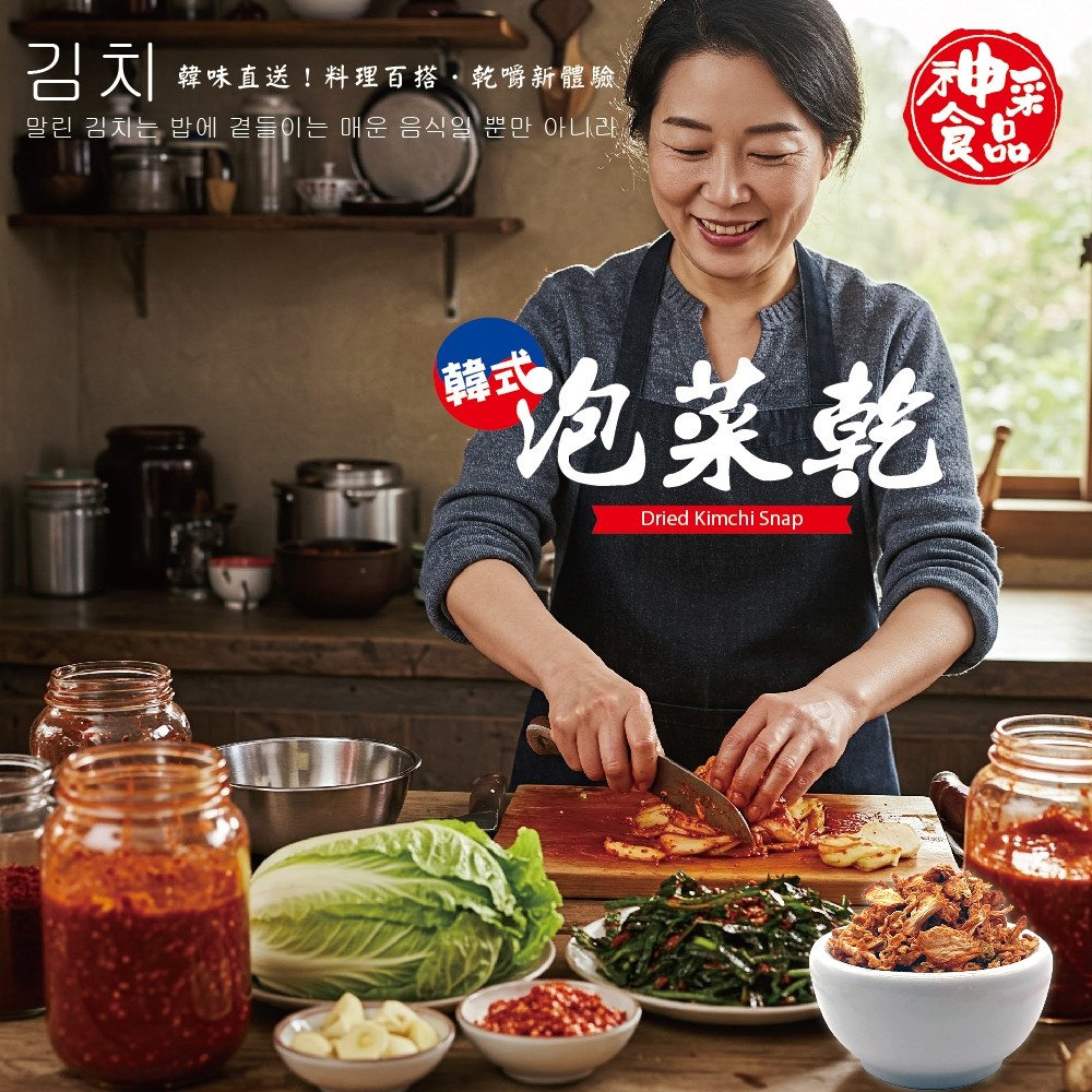 韓式泡菜乾100g