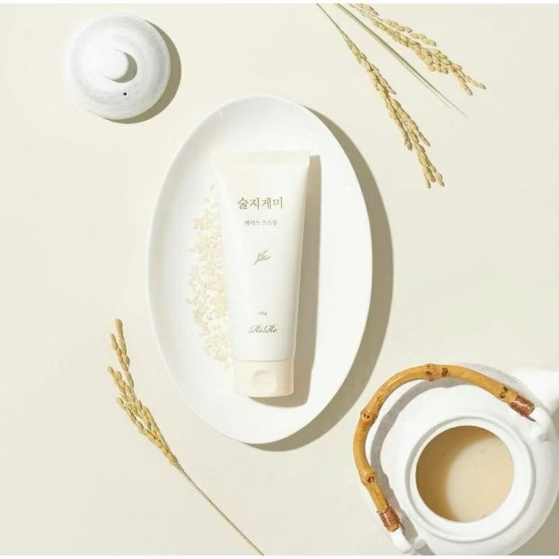 韓國🇰🇷RiRe臉部溫和去角質磨砂膏120g