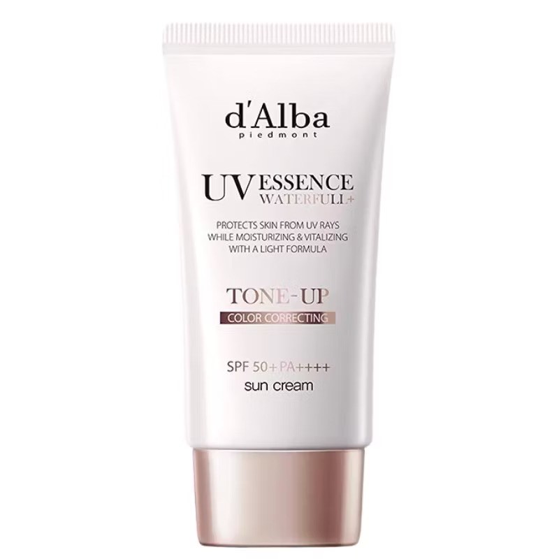 韓國🇰🇷d’Alba 空姐水潤光感防曬妝前霜 SPF50+ PA++++（紫冷白色調）30ml