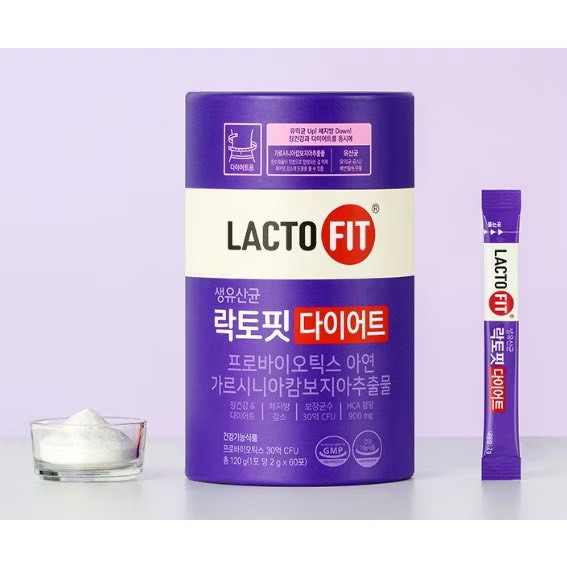 ㊣韓國🇰🇷LACTO-FIT 輕盈窈窕益生菌（瘦身版）60包入