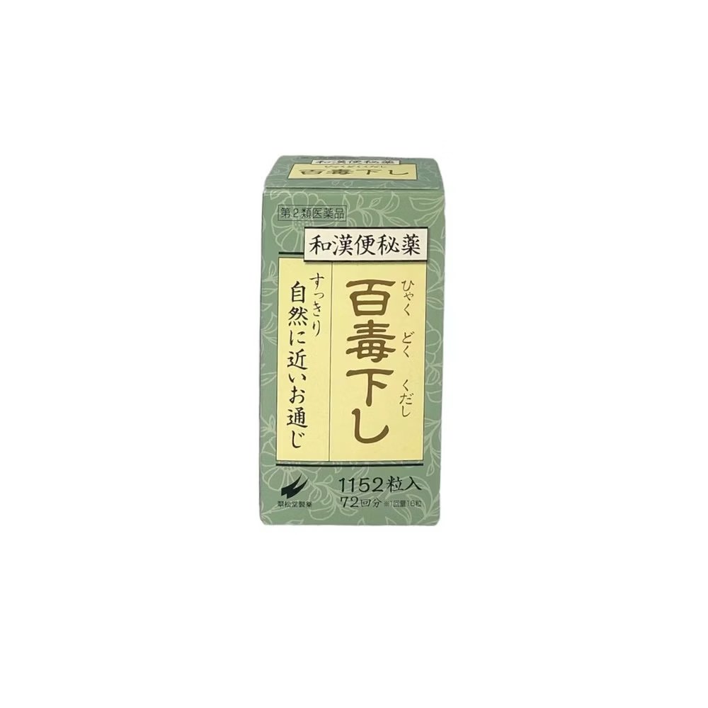 日本 🇯🇵翠松堂製藥 和漢便祕藥《百毒下》
