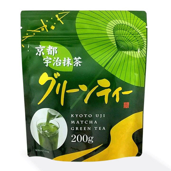 《井六園 宇治抹茶綠茶粉（加糖）200g》