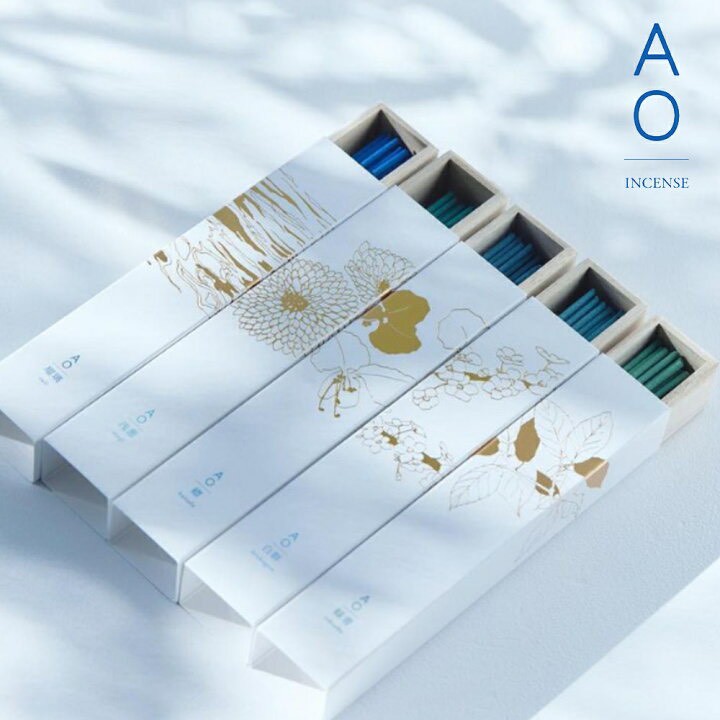 日本 AO 藍線香30支入