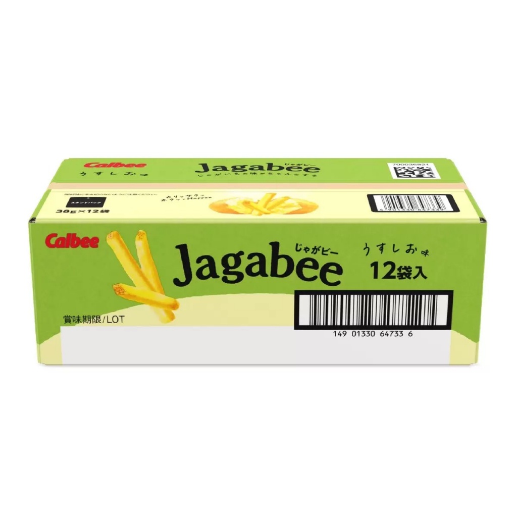 日本🇯🇵好市多Calbee Jagabee 淡鹽味薯條 38g*12袋