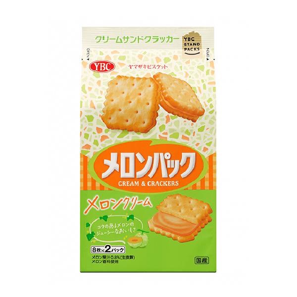 【日本YBC】限定哈密瓜夾心餅乾 2包入