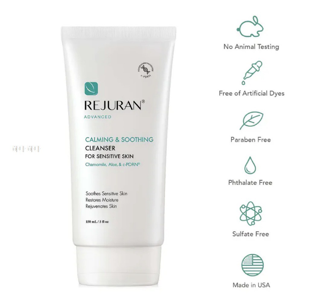 韓國🇰🇷REJURAN麗珠蘭 敏感肌鎮靜舒緩潔面乳 150g